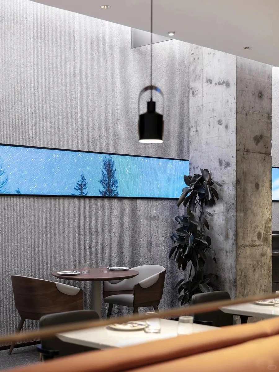 Restaurant Stone Interior — Flexible Stone Wall Panels